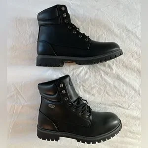BLACK combat LUGZ HIKING BOOTS Nile HI MNILEHV-0761 Men’s 7.5 Synthetic,Lace Up Lugz | Shoes | Lugz Black Combat Hiking Boots Nile Hi  main image 3